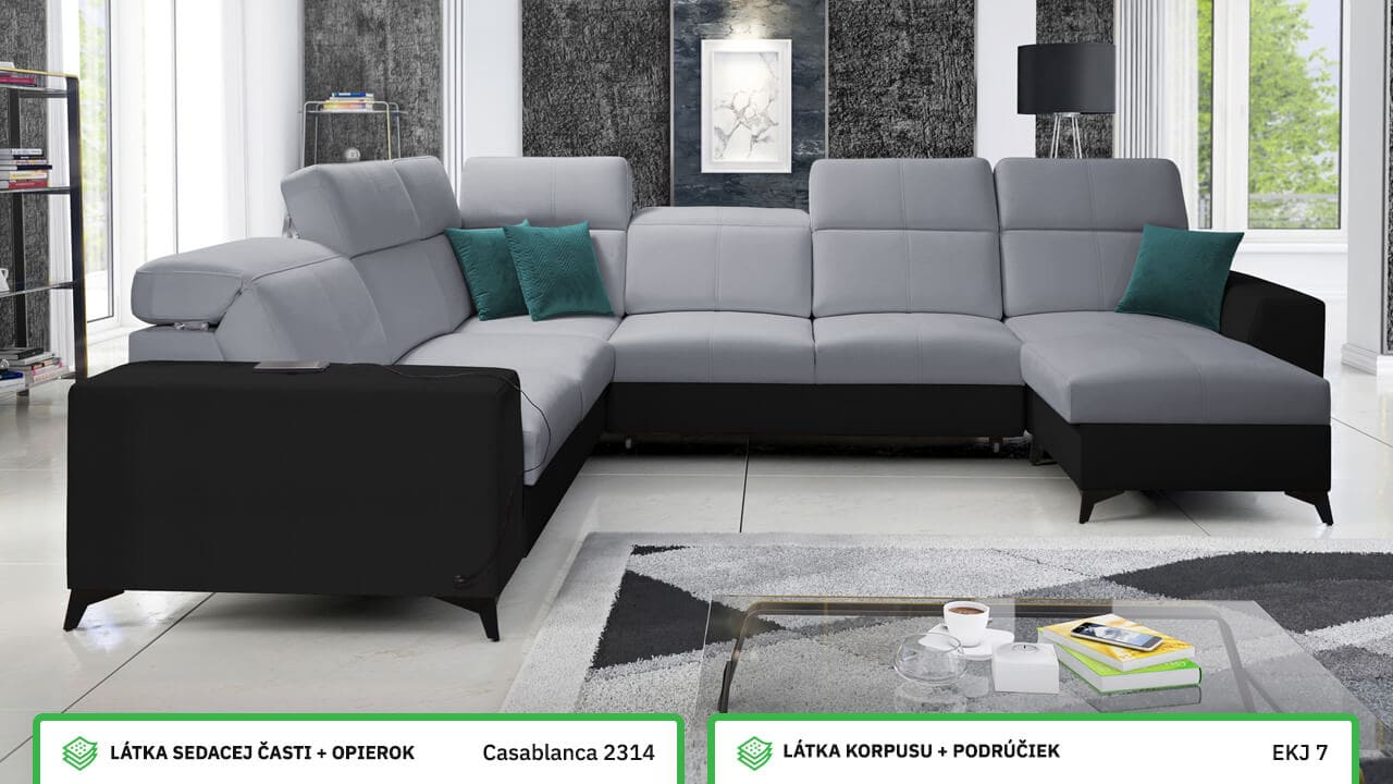 Sedacia súprava BELUTI VIII MIX Farebné prevedenie