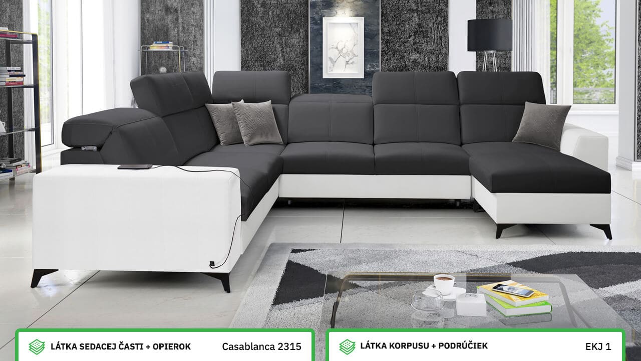 Sedacia súprava BELUTI VIII MIX Farebné prevedenie