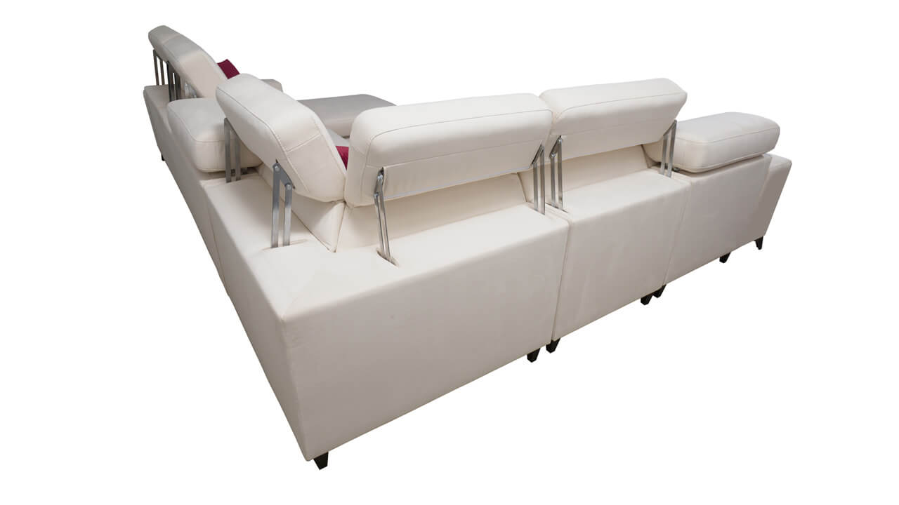 Sedacia súprava BELUTI VIII MIX Pohľad zozadu