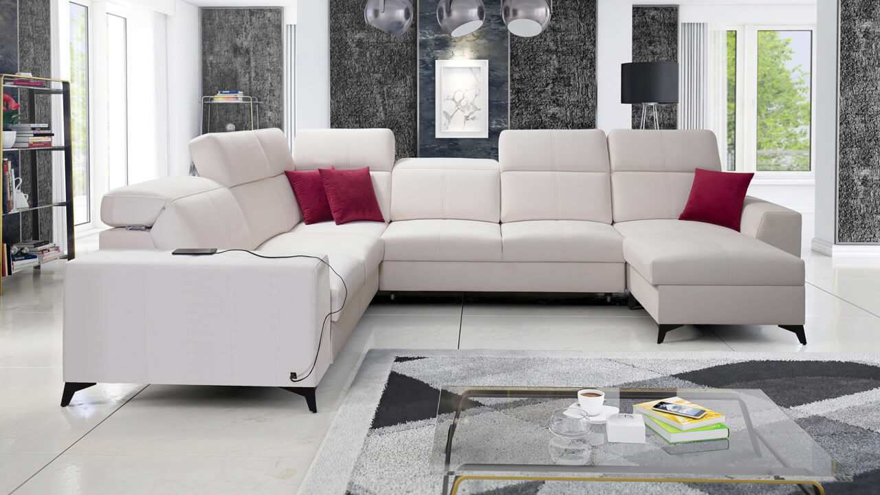 Sedacia súprava BELUTI VIII MIX Pravý roh