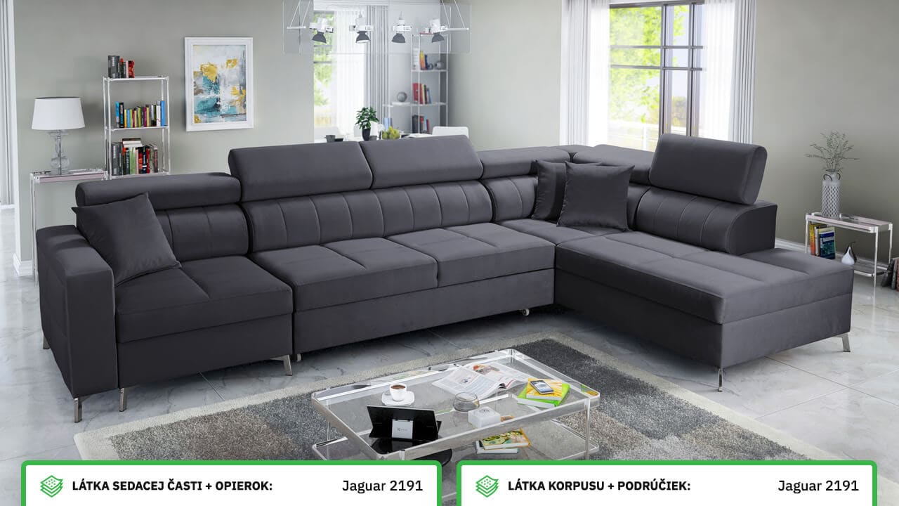 Rohová sedačka SIIDE X Farebné prevedenie