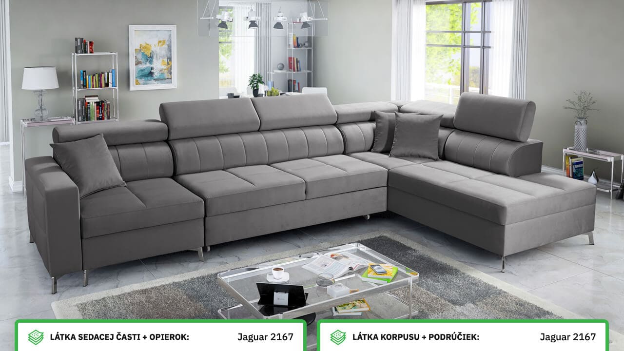 Rohová sedačka SIIDE X Farebné prevedenie