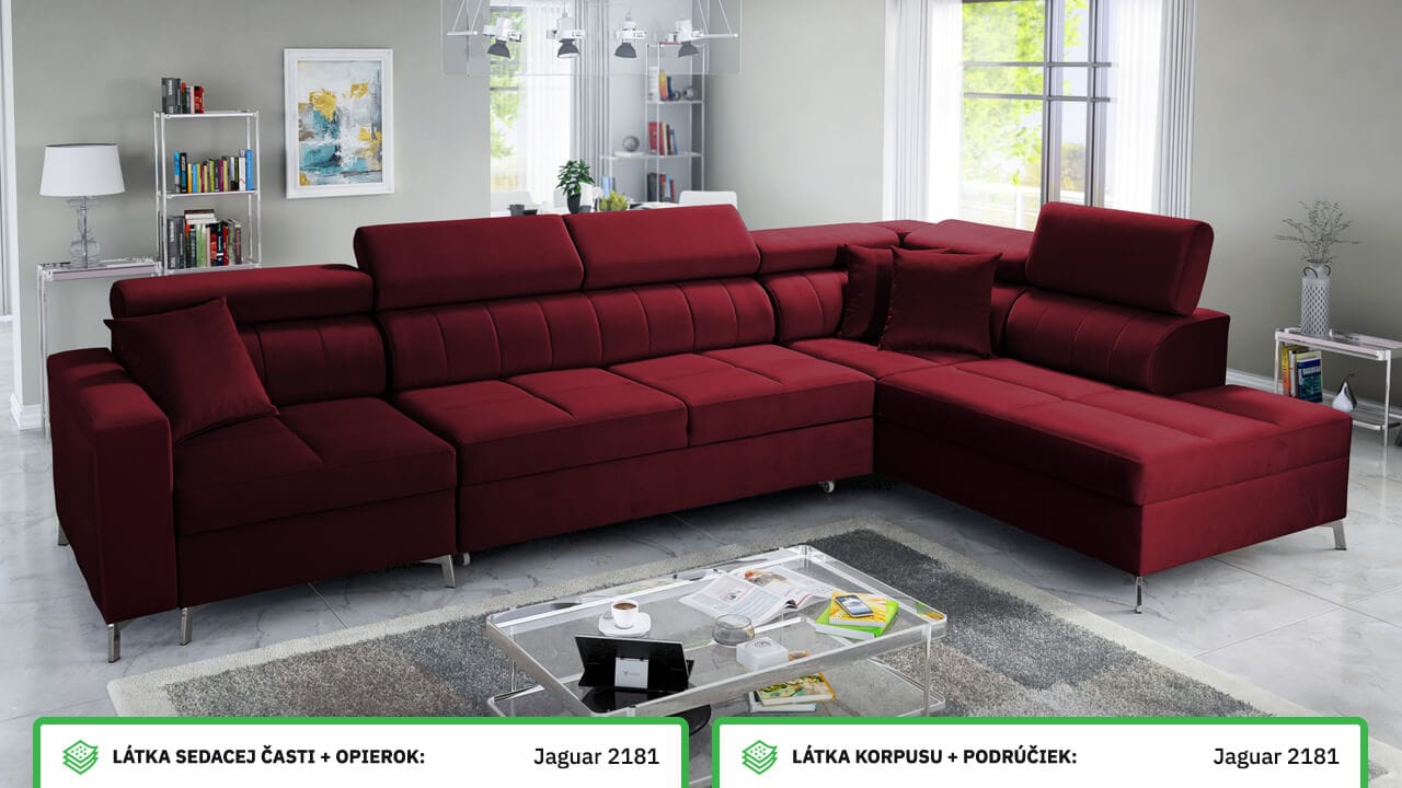 Rohová sedačka SIIDE X Farebné prevedenie