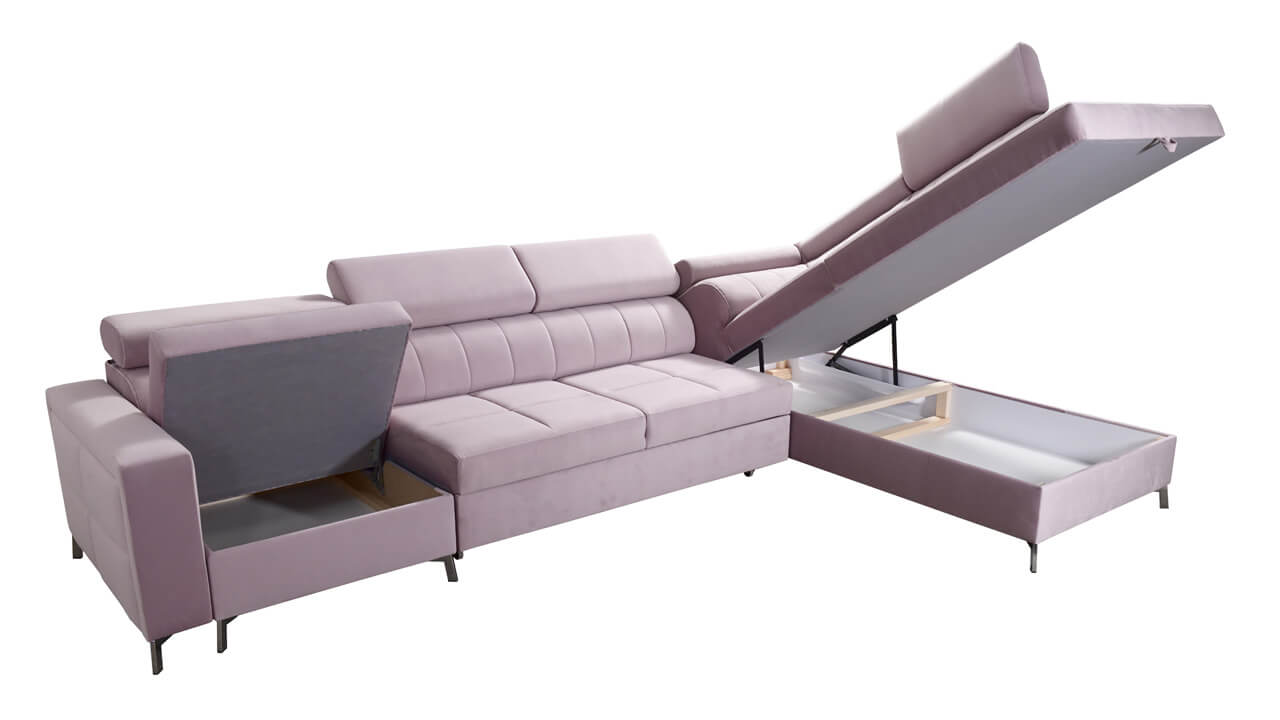 Rohová sedačka SIIDE X MAXI Úložný priestor