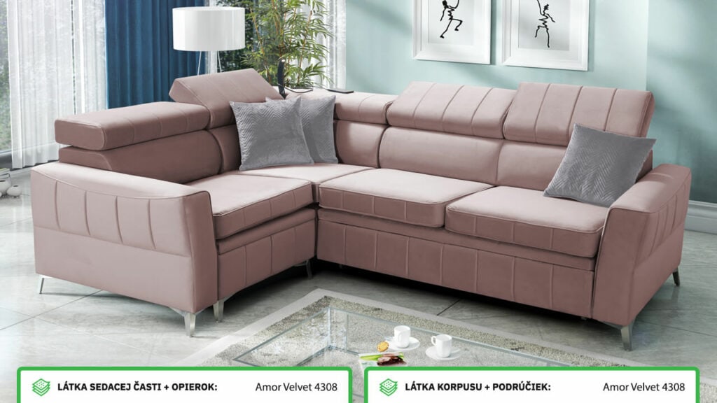 Rohová sedačka BARTEEZ II Farebné prevedenie