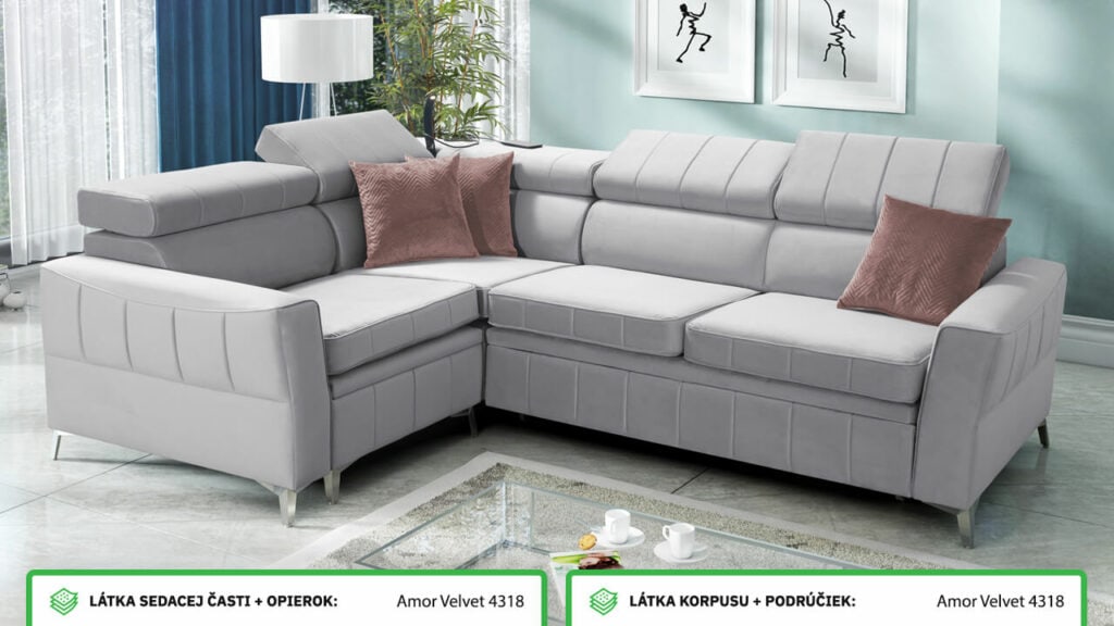 Rohová sedačka BARTEEZ II Farebné prevedenie