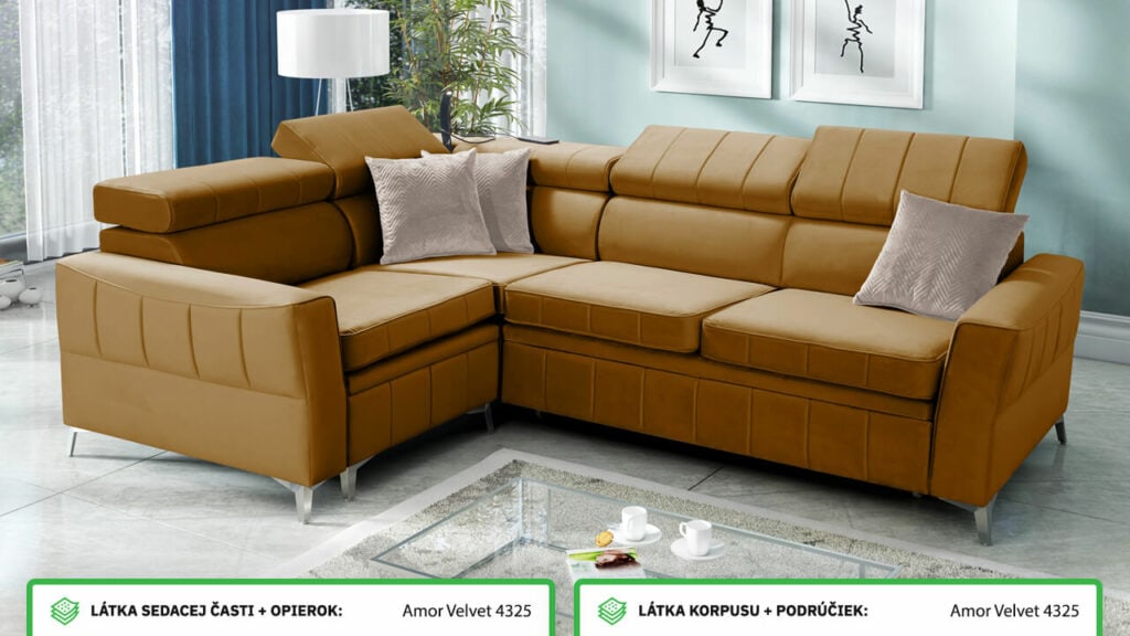 Rohová sedačka BARTEEZ II Farebné prevedenie