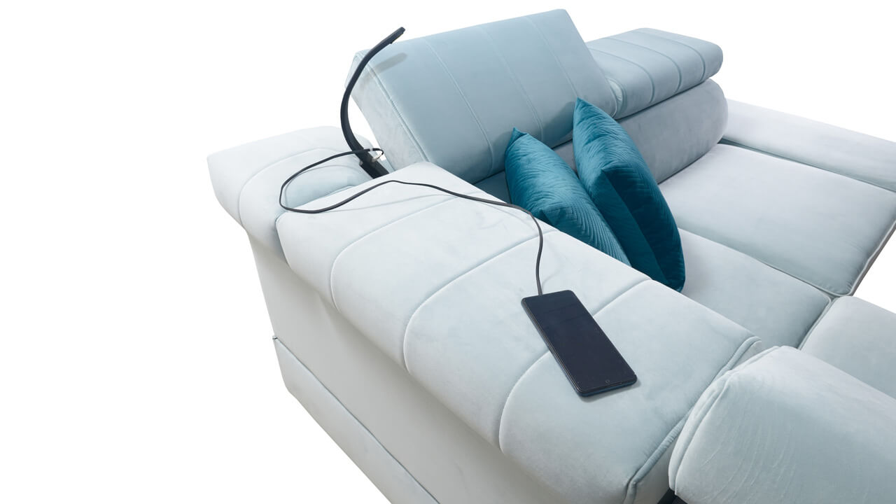 Rohová sedačka BARTEEZ III Detail