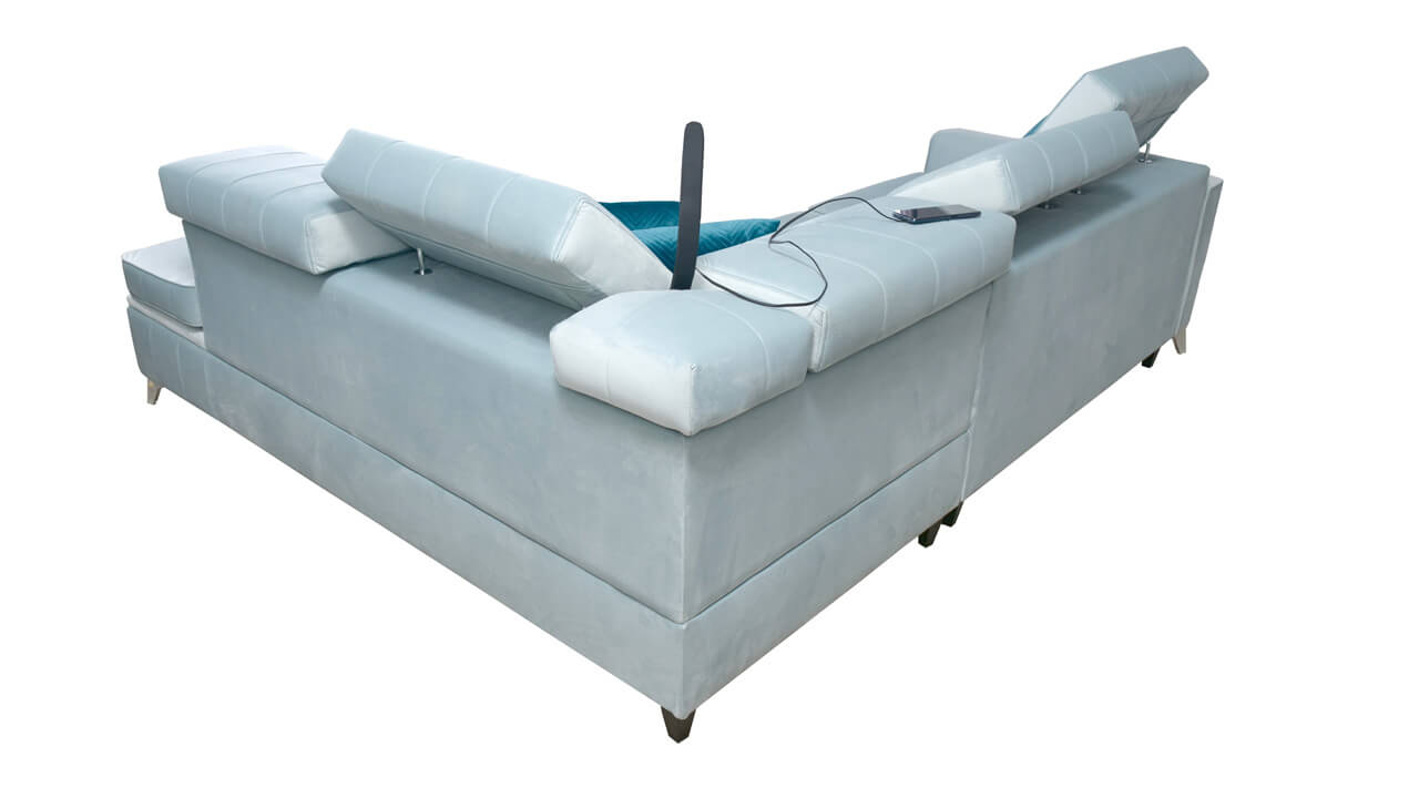 Rohová sedačka BARTEEZ III Pohľad zozadu