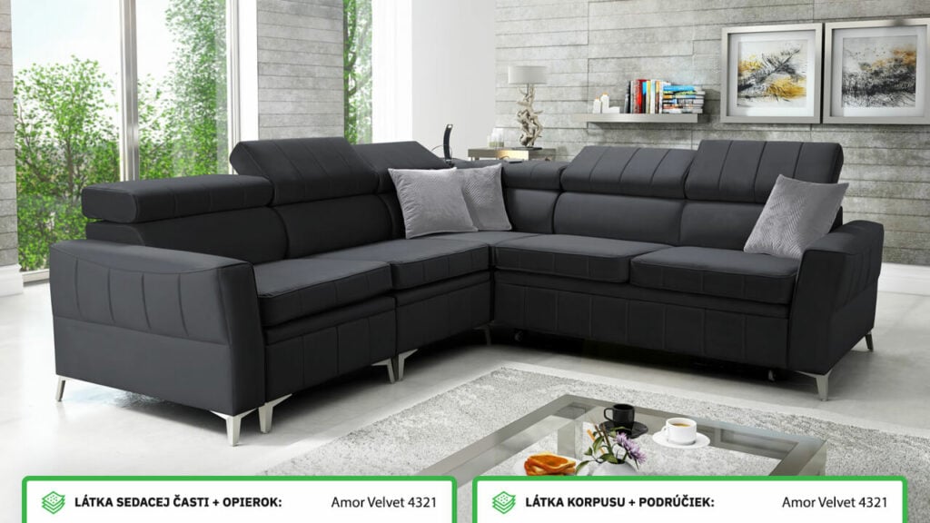 Rohová sedačka BARTEEZ IV Farebné prevedenie