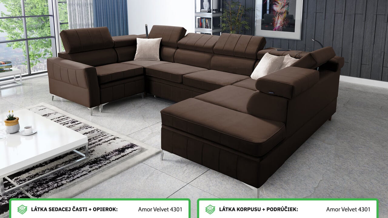 Sedacia súprava BARTEEZ V Farebné prevedenie