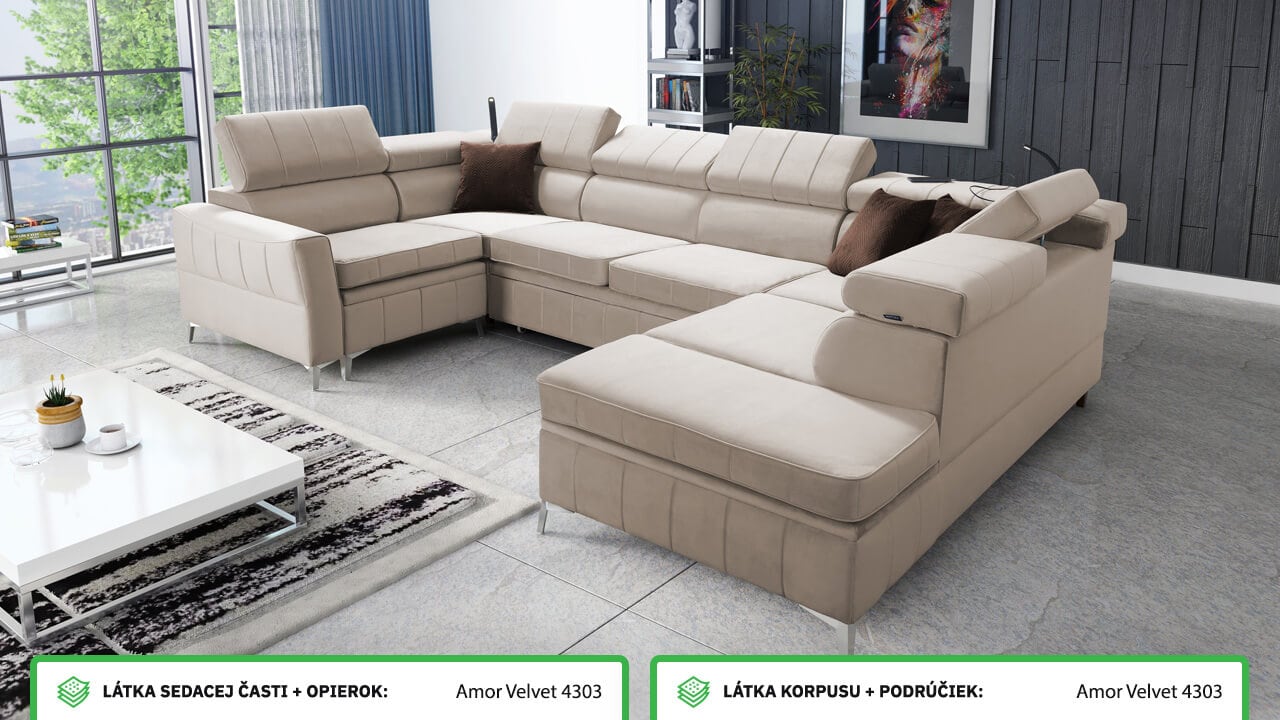 Sedacia súprava BARTEEZ V Farebné prevedenie