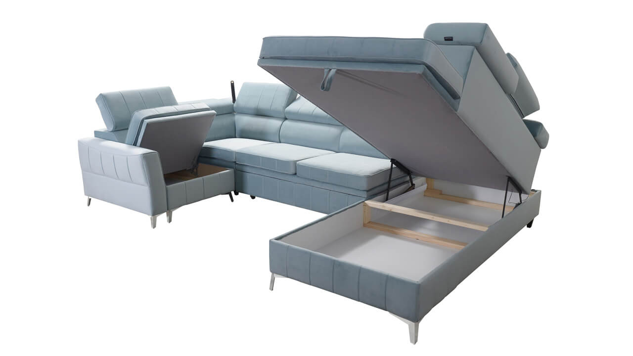 Sedacia súprava BARTEEZ V Úložný priestor