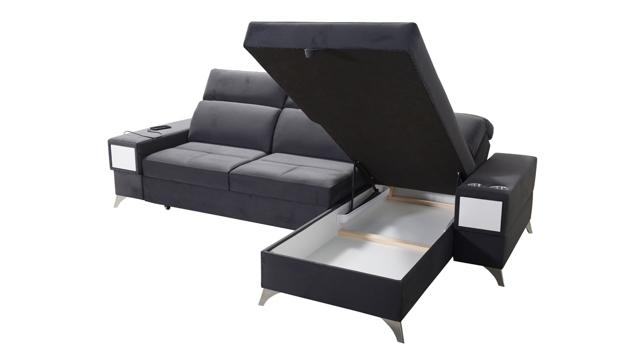 Rohová sedačka DEUSS I Úložný priestor