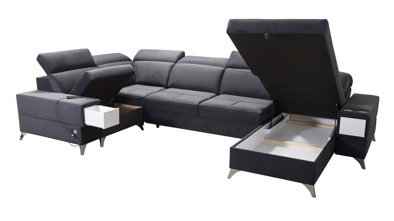 Sedacia súprava DEUSS IV Úložný priestor