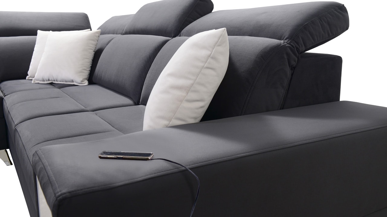 Rohová sedačka DEUSS IX Detail