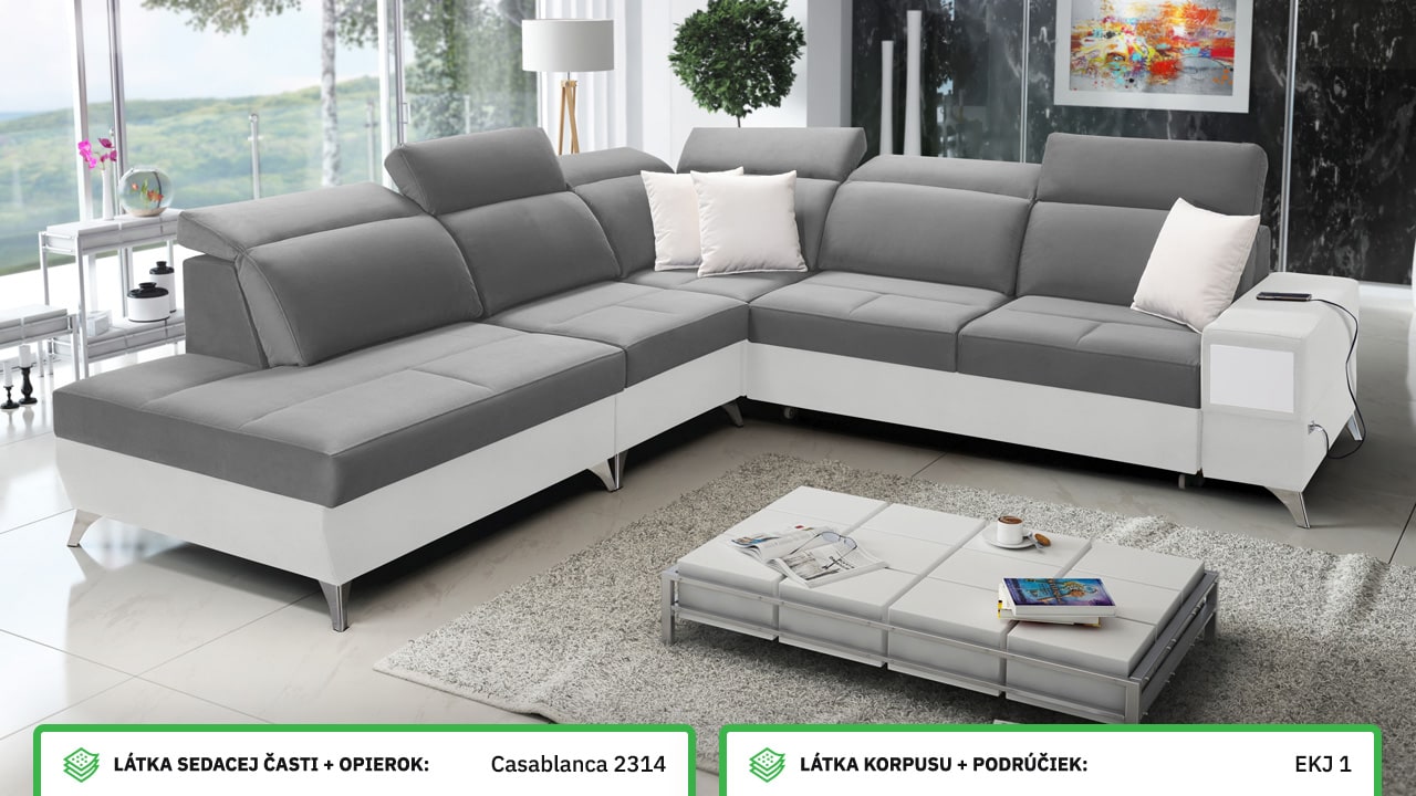 Rohová sedačka DEUSS IX Farebné prevedenie