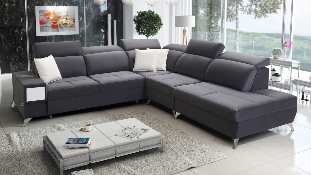 Rohová sedačka DEUSS IX Pravý roh