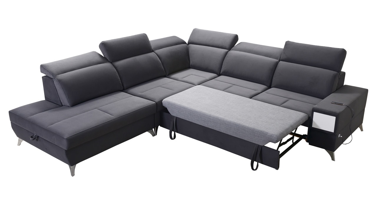 Rohová sedačka DEUSS IX Rozloženie