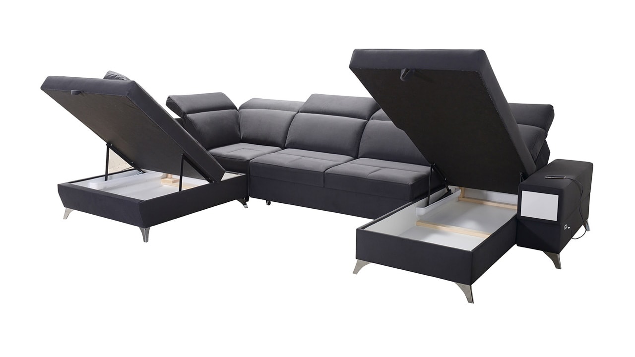 Sedacia súprava DEUSS VI Úložný priestor