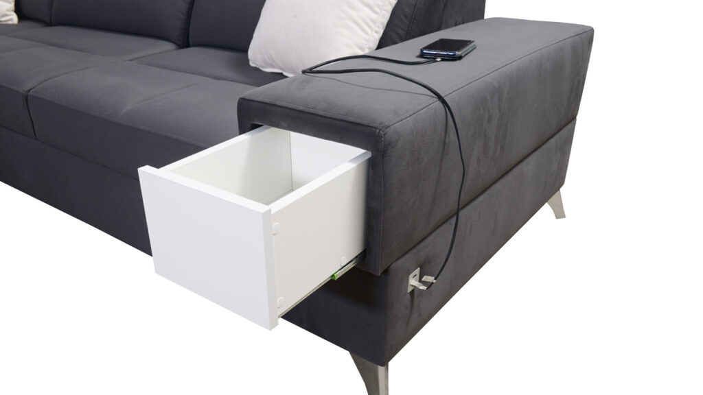 Rohová sedačka DEUSS VII Detail