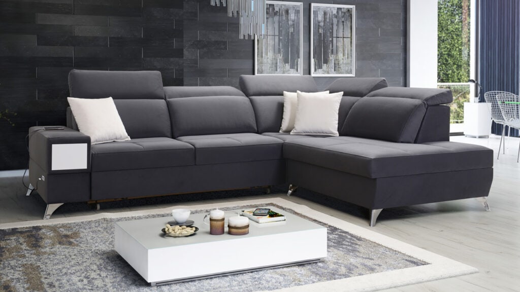 Rohová sedačka DEUSS VII Pravý roh