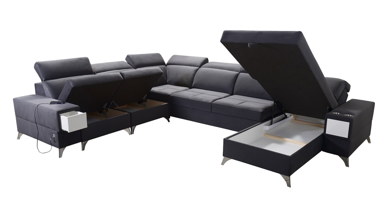 Sedacia súprava DEUSS VIII Úložný priestor