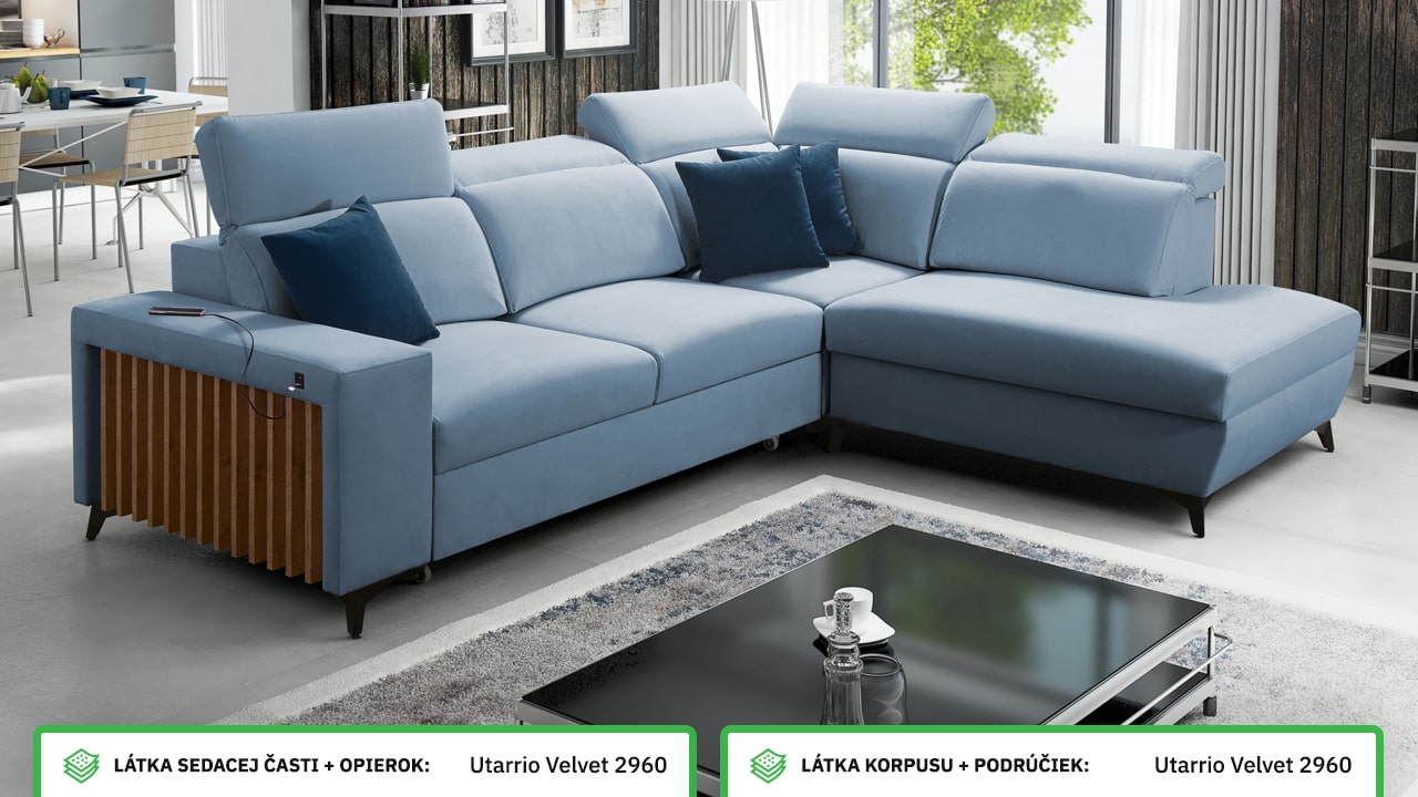 Rohová sedačka BARTON VII Farebné prevedenie