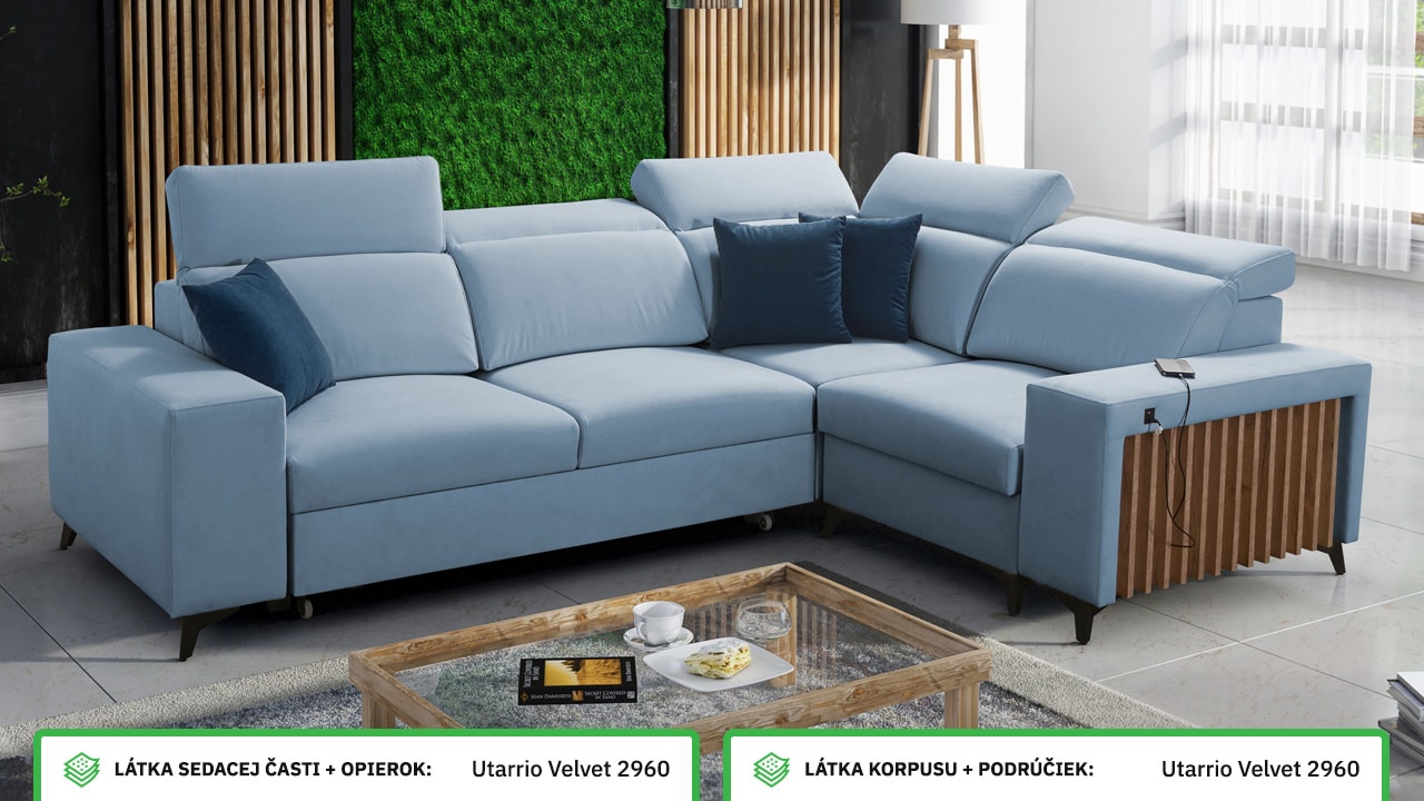 Rohová sedačka BARTON II Farebné prevedenie