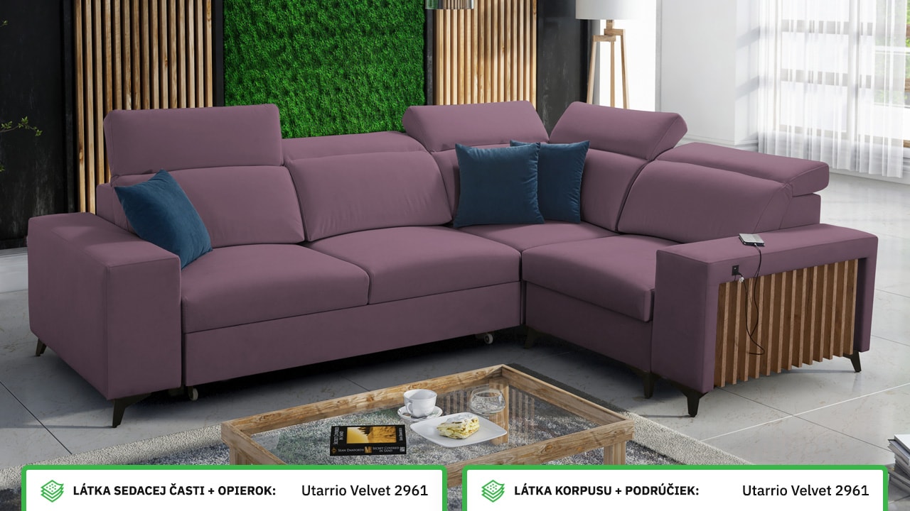 Rohová sedačka BARTON II Farebné prevedenie