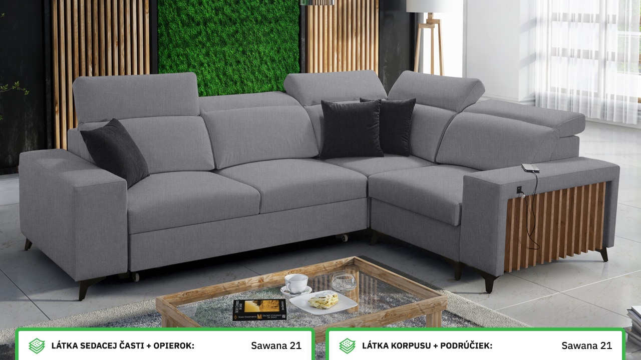 Rohová sedačka BARTON II Farebné prevedenie