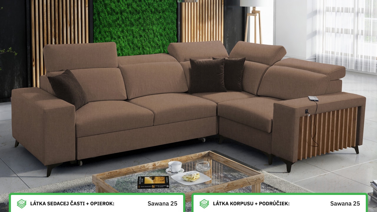 Rohová sedačka BARTON II Farebné prevedenie