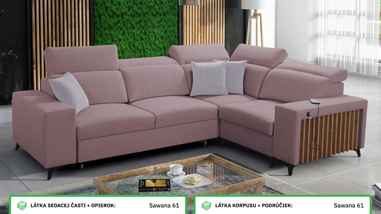 Rohová sedačka BARTON II Farebné prevedenie