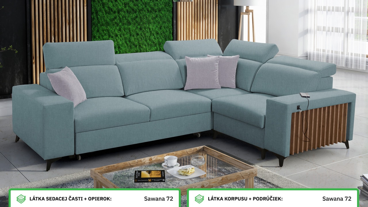 Rohová sedačka BARTON II Farebné prevedenie