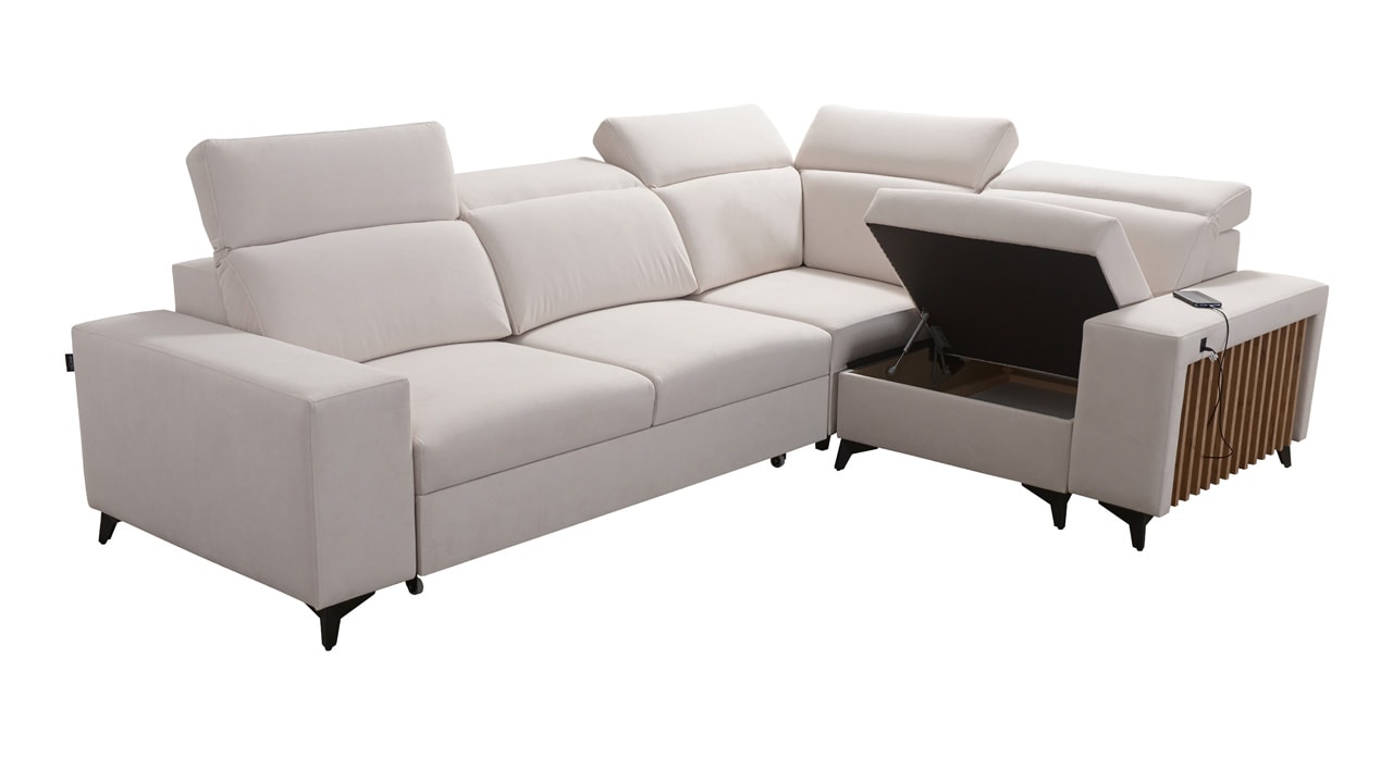 Rohová sedačka BARTON II Úložný priestor