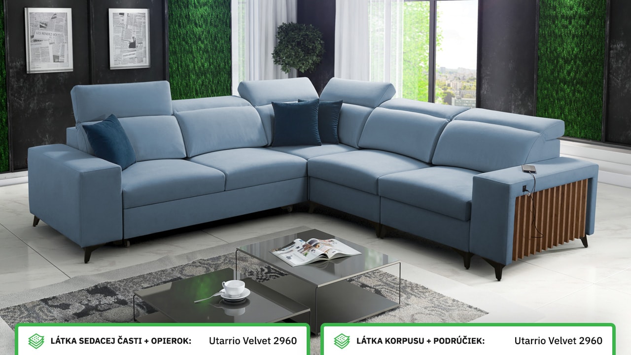 Rohová sedačka BARTON III Farebné prevedenie