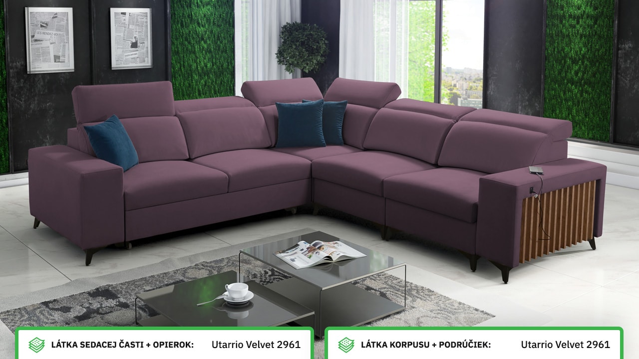 Rohová sedačka BARTON III Farebné prevedenie