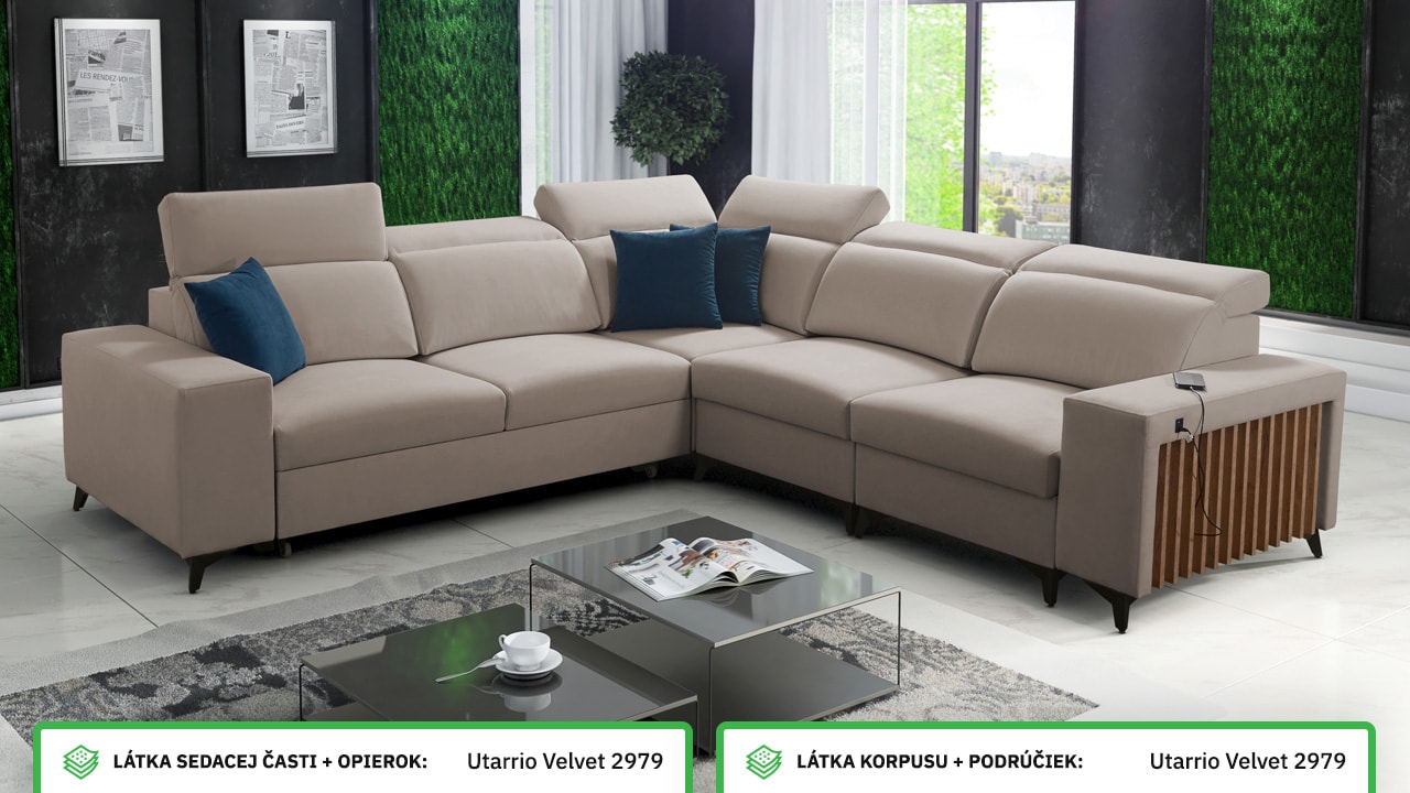 Rohová sedačka BARTON III Farebné prevedenie