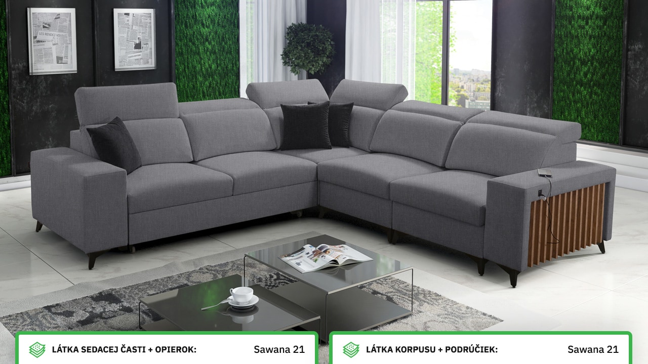 Rohová sedačka BARTON III Farebné prevedenie