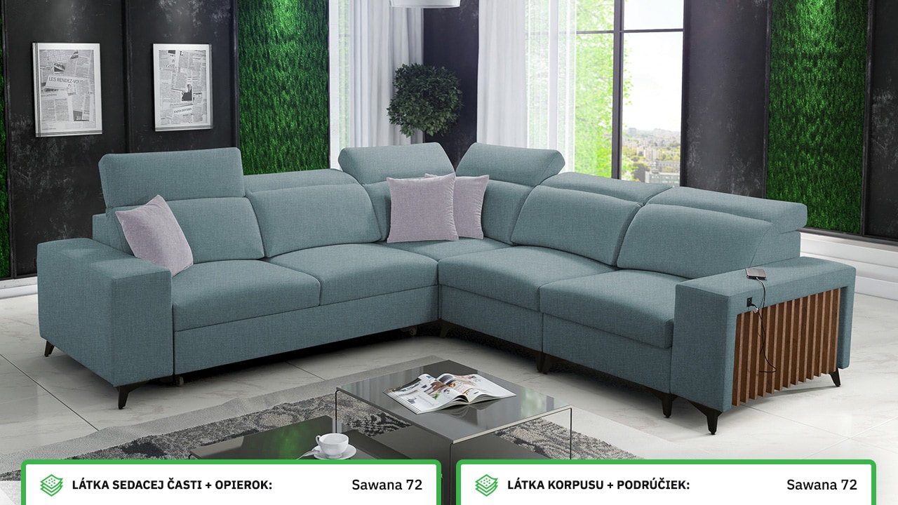 Rohová sedačka BARTON III Farebné prevedenie