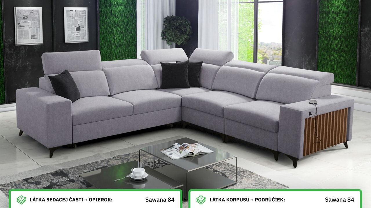 Rohová sedačka BARTON III Farebné prevedenie