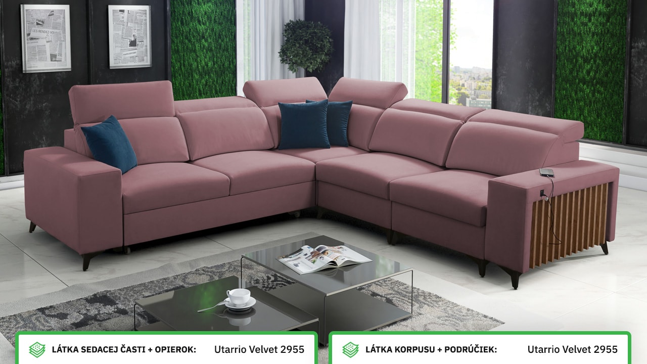 Rohová sedačka BARTON III Farebné prevedenie