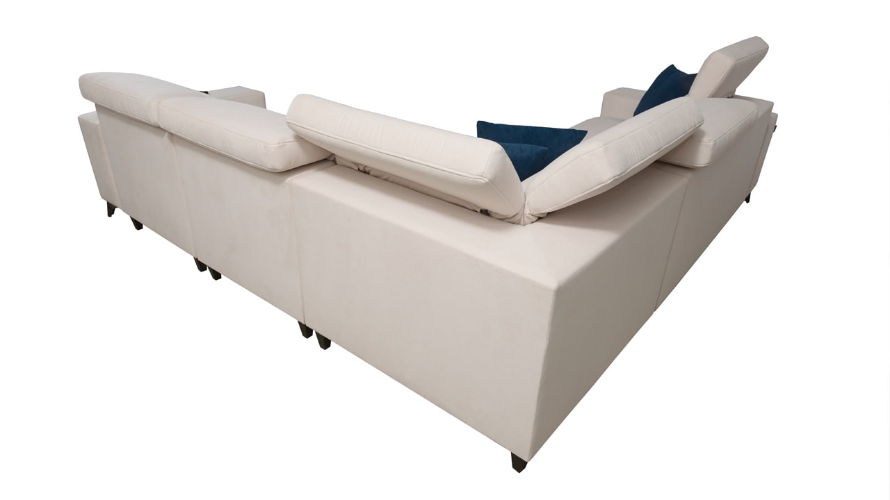 Rohová sedačka BARTON III Pohľad zozadu