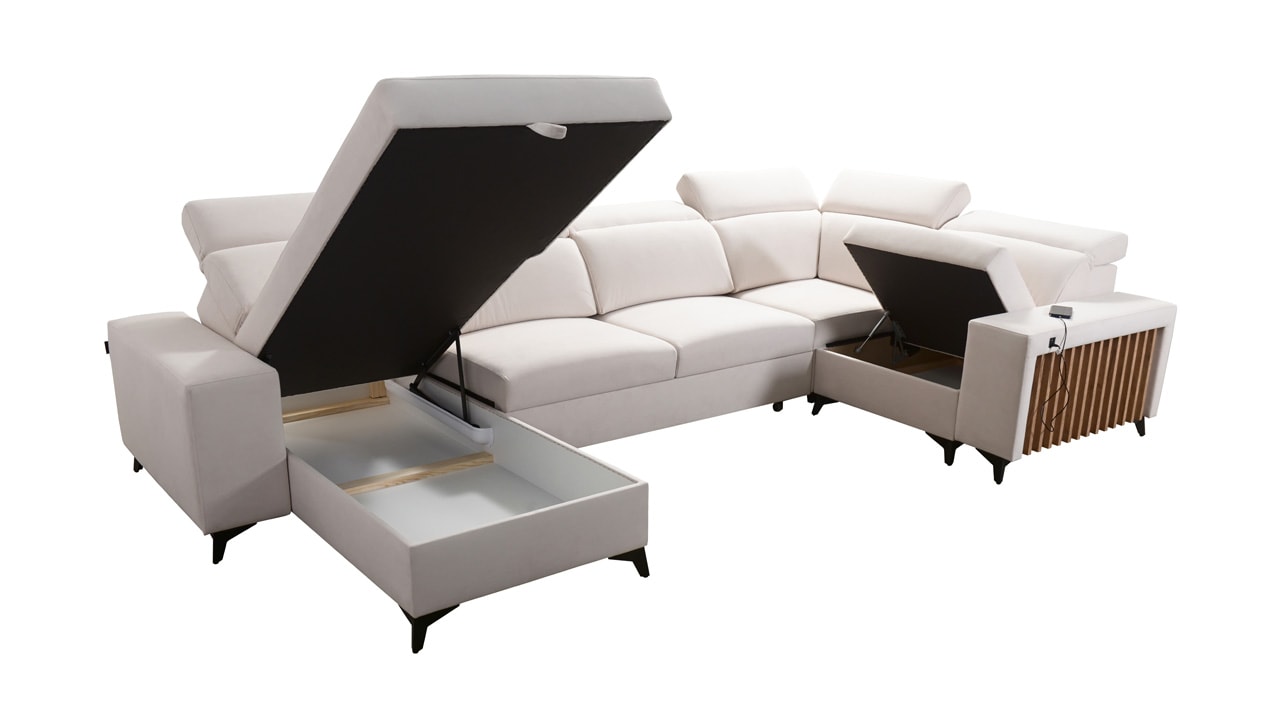 Sedacia súprava BARTON IV Úložný priestor