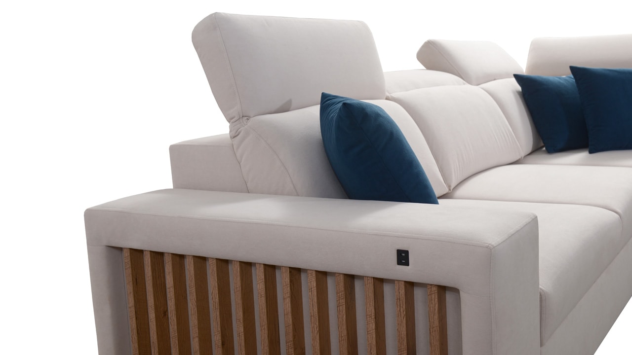 Rohová sedačka BARTON IX Detail