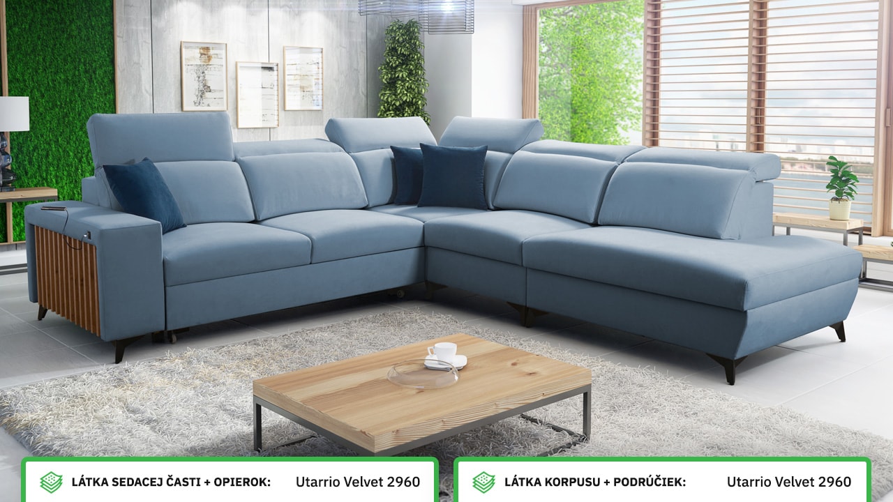 Rohová sedačka BARTON IX Farebné prevedenie