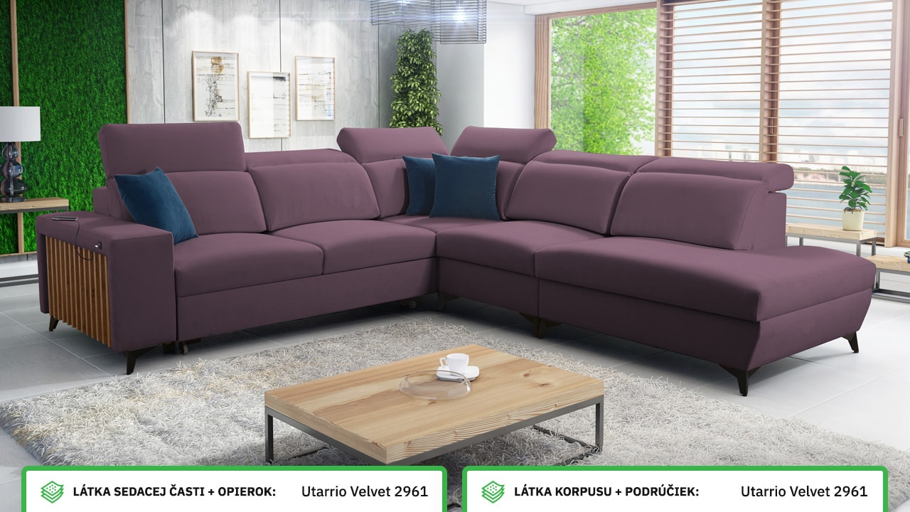 Rohová sedačka BARTON IX Farebné prevedenie