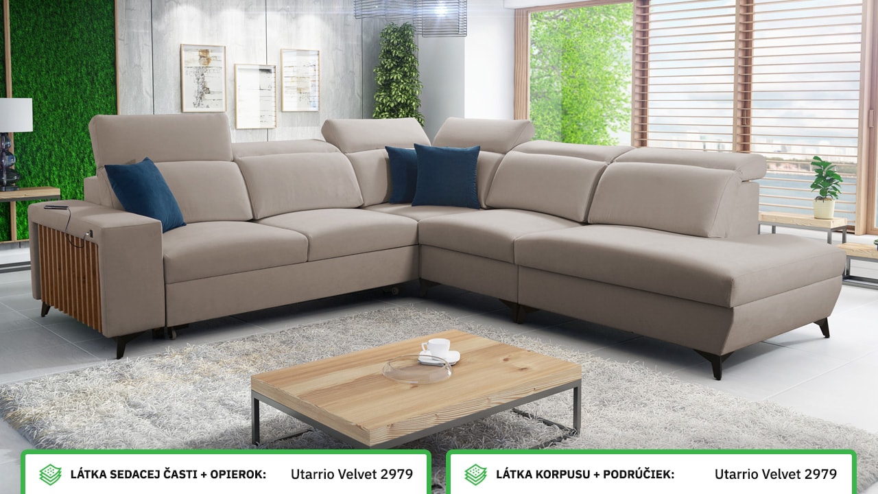 Rohová sedačka BARTON IX Farebné prevedenie