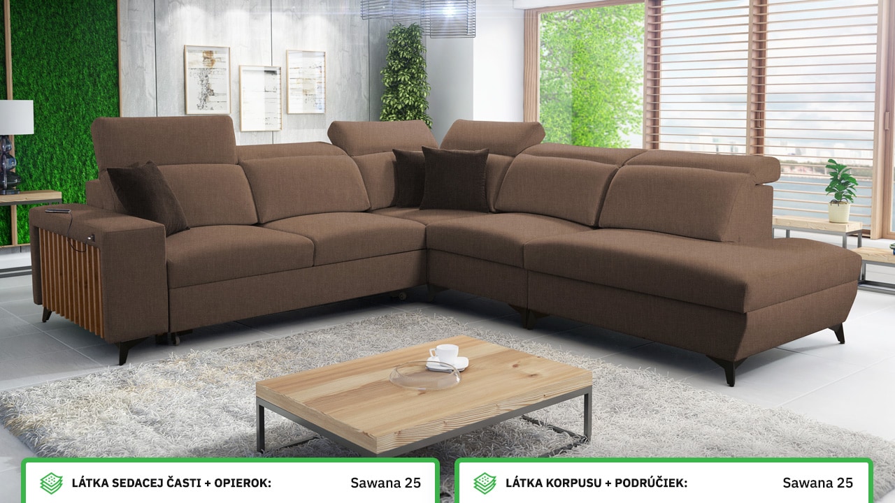 Rohová sedačka BARTON IX Farebné prevedenie