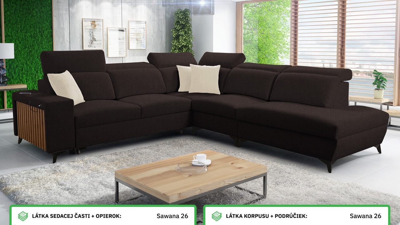 Rohová sedačka BARTON IX Farebné prevedenie